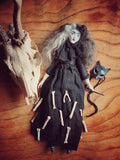 Wild Witch of Beast Forest Handmade One of a Kind Art Doll