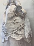 The Ghost of the Withered Flowers Handmade One of a Kind Art Doll