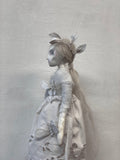 The Ghost of the Withered Flowers Handmade One of a Kind Art Doll