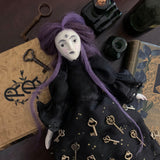 Ophelia, the Keeper of Secrets Handmade One of a Kind Art Doll