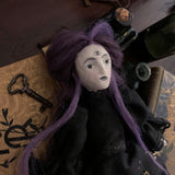 Ophelia, the Keeper of Secrets Handmade One of a Kind Art Doll