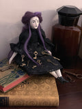 Ophelia, the Keeper of Secrets Handmade One of a Kind Art Doll