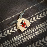 Buck Busó Handmade One of a Kind Brooch