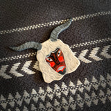 Buck Busó Handmade One of a Kind Brooch