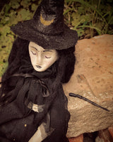 Star Witch Handmade One of a Kind Art Doll