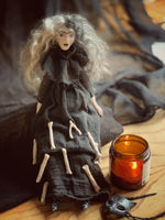 Wild Witch of Beast Forest Handmade One of a Kind Art Doll