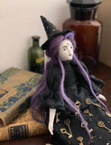 Ophelia, the Keeper of Secrets Handmade One of a Kind Art Doll