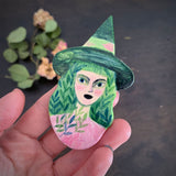Cottage Witch Handmade One of a Kind Brooch