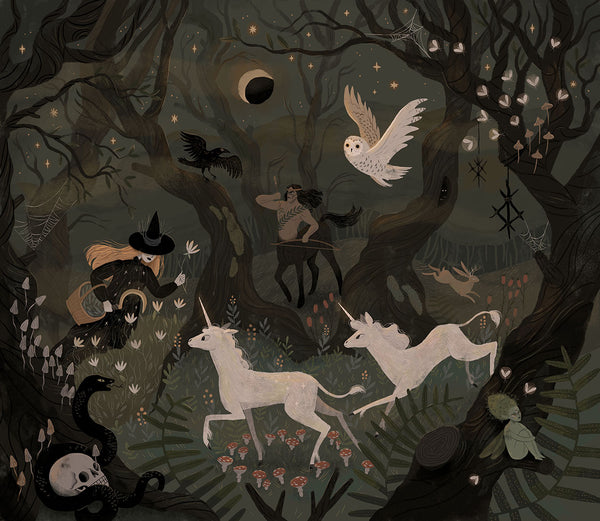 Spooky Forest Giclée Print